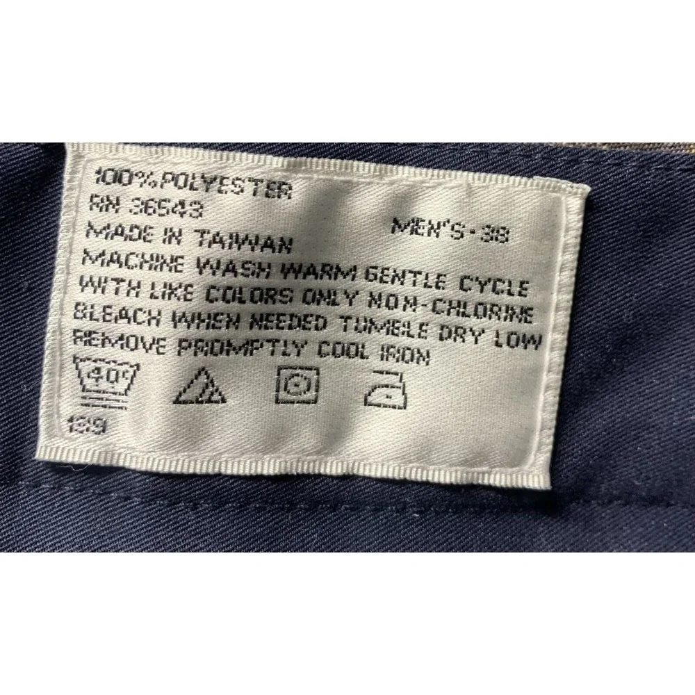Izod Club International Tour Mens Blue Golf Dress Shorts 38 Casual Pleated